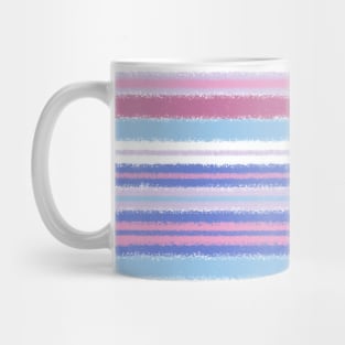 Bigender grunge stripes Mug